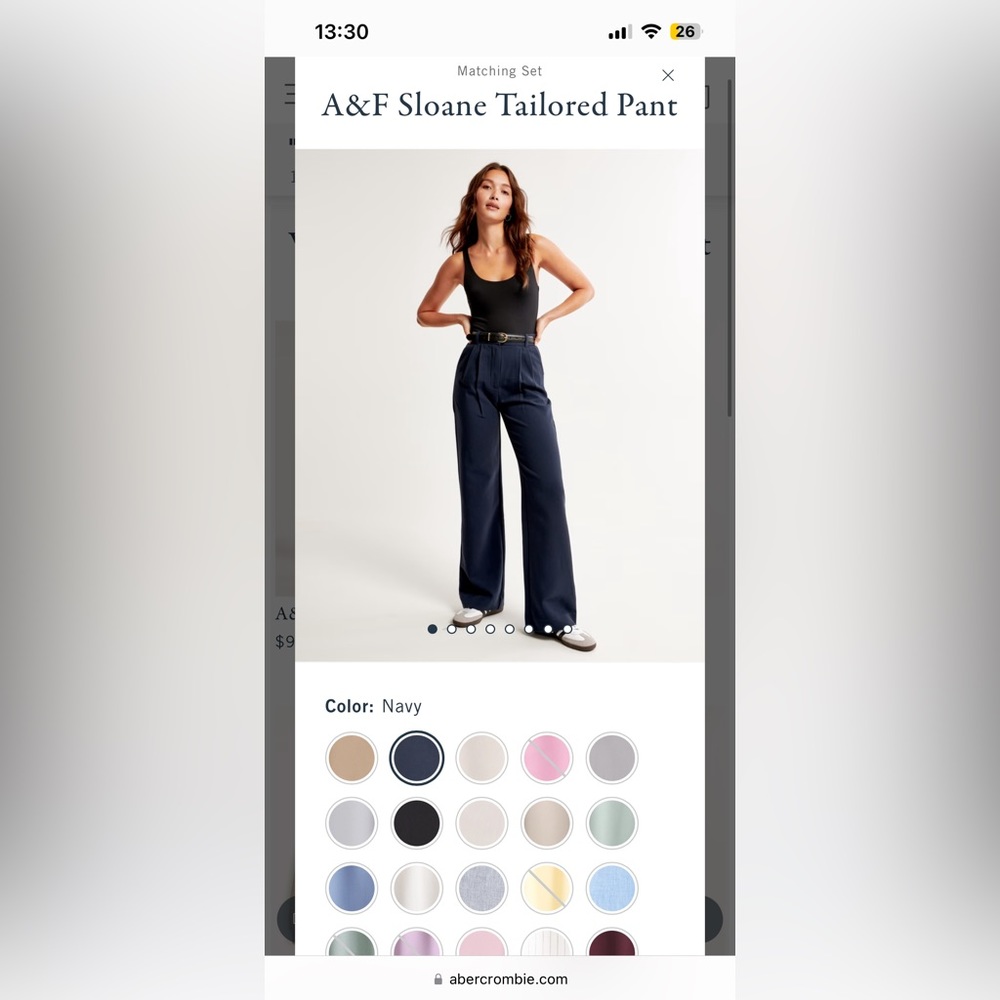 Worn Twice AF Sloane Tailored Pant!